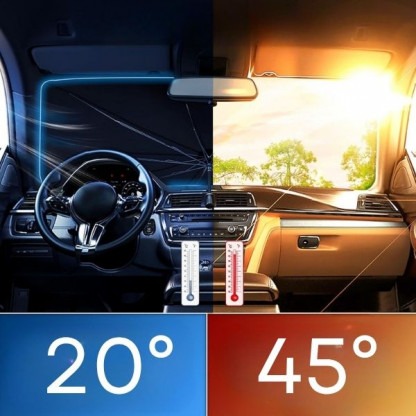 Sluneční clona na čelní sklo - Carbrella