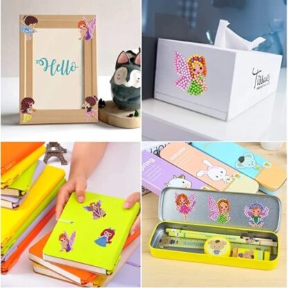 Sada DIY diamantových samolepek