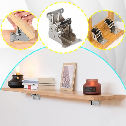 4x Skládací držák s bezpečnostní pojistkou – FoldSafe