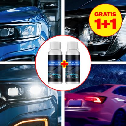Kapalina na čištění a ochranu světlometů 1+1 ZDARMA