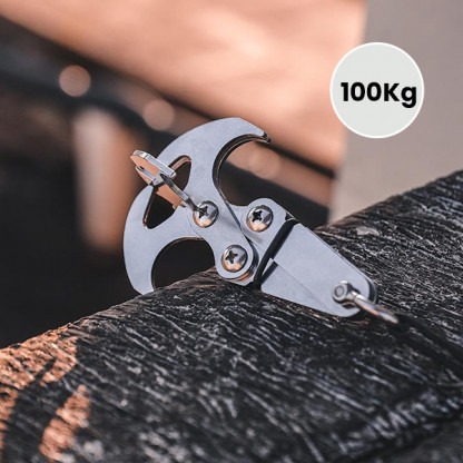 2x Mechanický hák s skládací karabinou – GrappleMaster