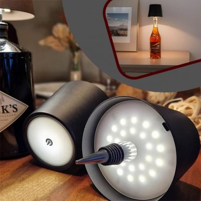 Elegantní bezdrátová láhevní světla - GlowBottle