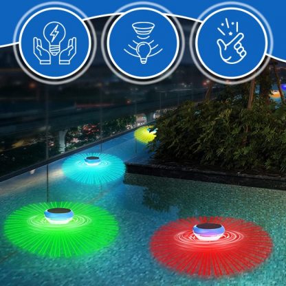 Plovoucí Vícebarevná Světla - SolarFloat